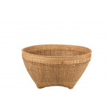 Panier Extra Large Rond Rotin Naturel