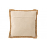 Coussin Garden Polyester Beige/Vert