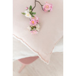 Coussin Delave Lin  Rose