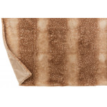 Plaid Bambi Polyester Marron/Beige