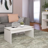 Table basse Bois Blanc - RISTYC