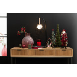 Lampe Table Ignes Acier/Marbre Noir