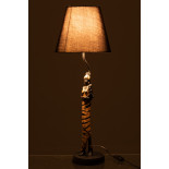 Lampe Africaine Zebre Resine