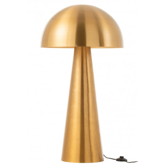 Lampe Champignon Metal Mat Or Extra Large