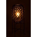 Lampadaire Bambou Noir