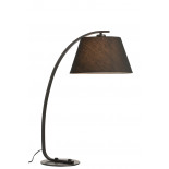 Lampe Arrondie Metal Noir