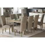 Quatuor de chaises Beige Tissus/Bois - PURE