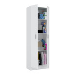 Armoire 2 portes blanche - MULA