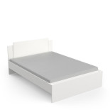 Cadre de lit enfant 140x190/200 Blanc - ZILY