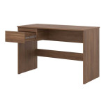 Bureau 1 tiroir Bois marron - QIZ