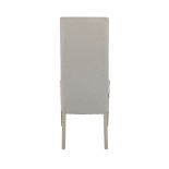 Duo de chaises Gris clair Bois/Tissu - PISE