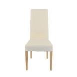 Duo de chaises Ivoire Bois/Tissu - PISE
